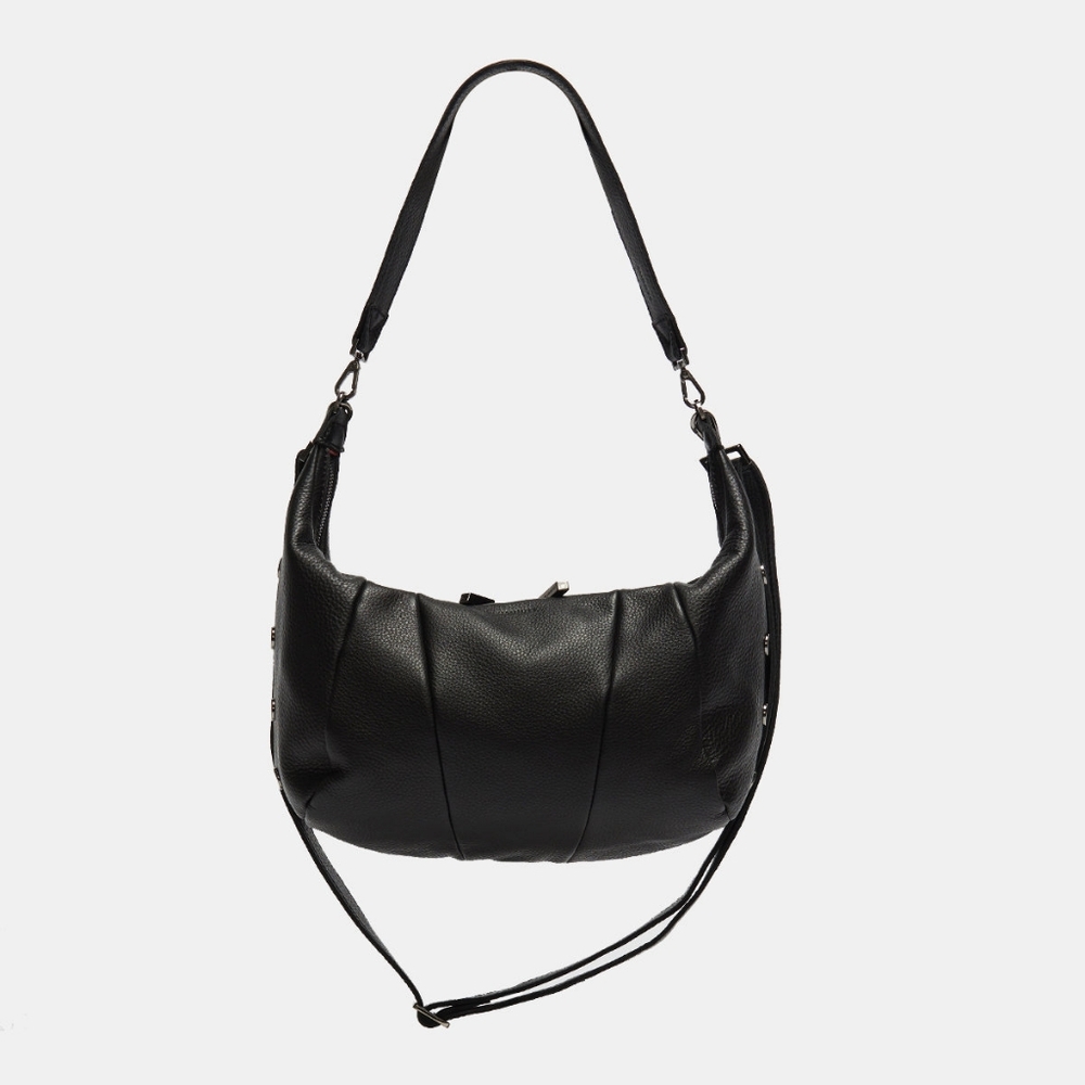 Hammitt Morgan Black Leather Slouchy Crossbody